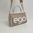 Torebka listonoszka EGO beżowa biała kuferek, (4) - Wszystkie torebki