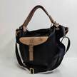 Torebka shopper Laura Biaggi torba na ramię czarna brązowa listonoszka, (3) - Wszystkie torebki
