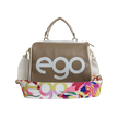 Torebka listonoszka EGO beżowa biała kuferek, (2) - Wszystkie torebki
