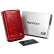 Pionowy portfel damski  RFID - Rovicky, (1) - Rovicky Portfele Damskie