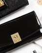 Duży lakierowany portfel damski z systemem RFID Protect — Rovicky, (3) - Rovicky Portfele Damskie